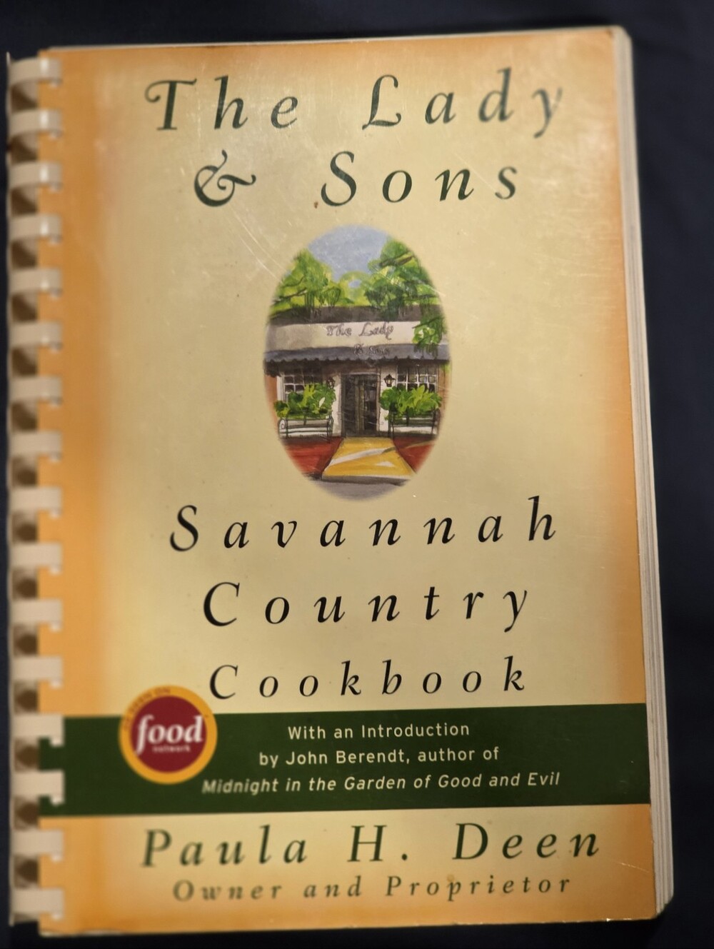 Savannah Country Cookbook - Cream Cover